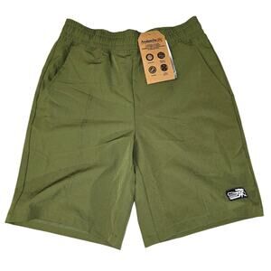 Avalanche Boys Shorts L 14/16 Athletic Stretch Moisture Wicking Green